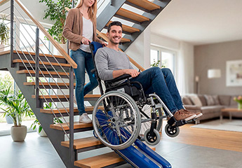 Alquiler Salvaescaleras portátil eléctrico